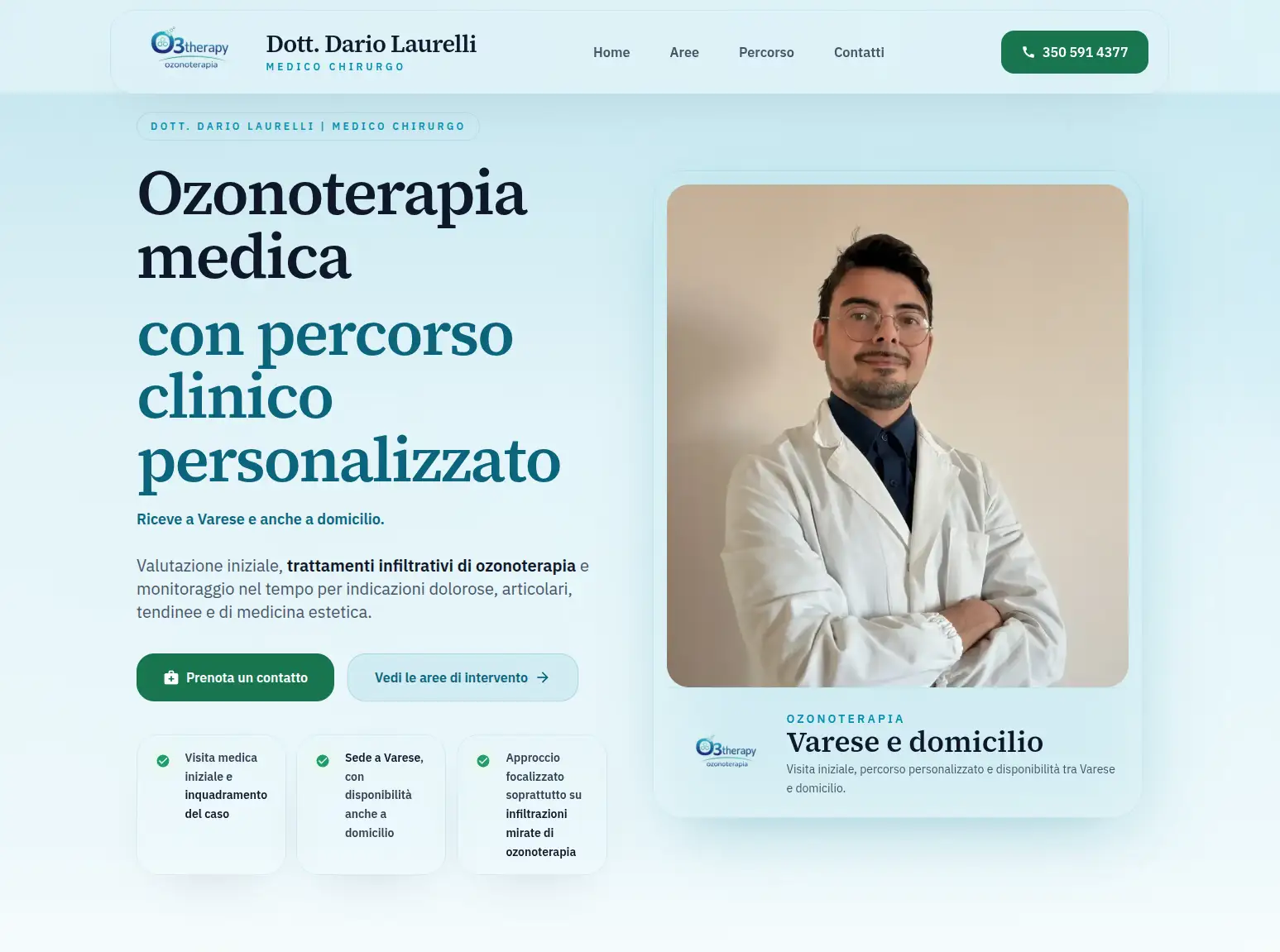 Anteprima progetto Ozonoterapia Sepia