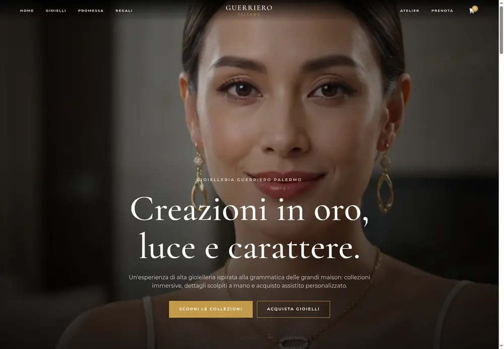 Anteprima progetto Gioielleria Guerriero De Luca